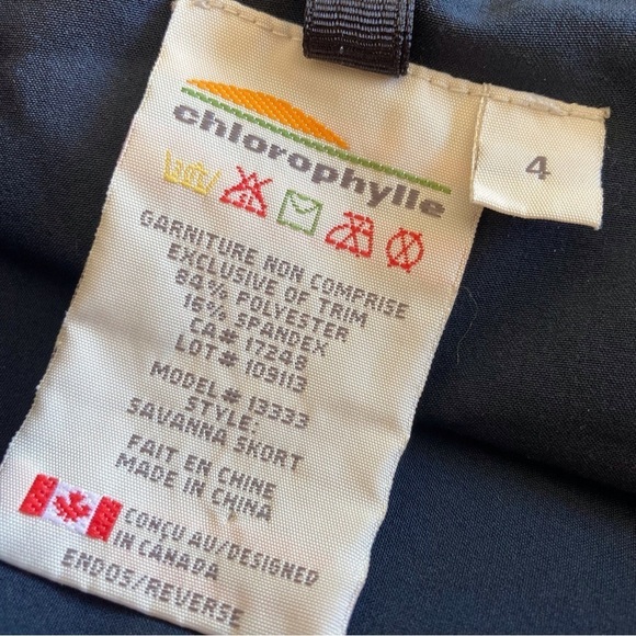 CHLOROPHYLLE Skort Savanna Navy Blue - Picture 12 of 12